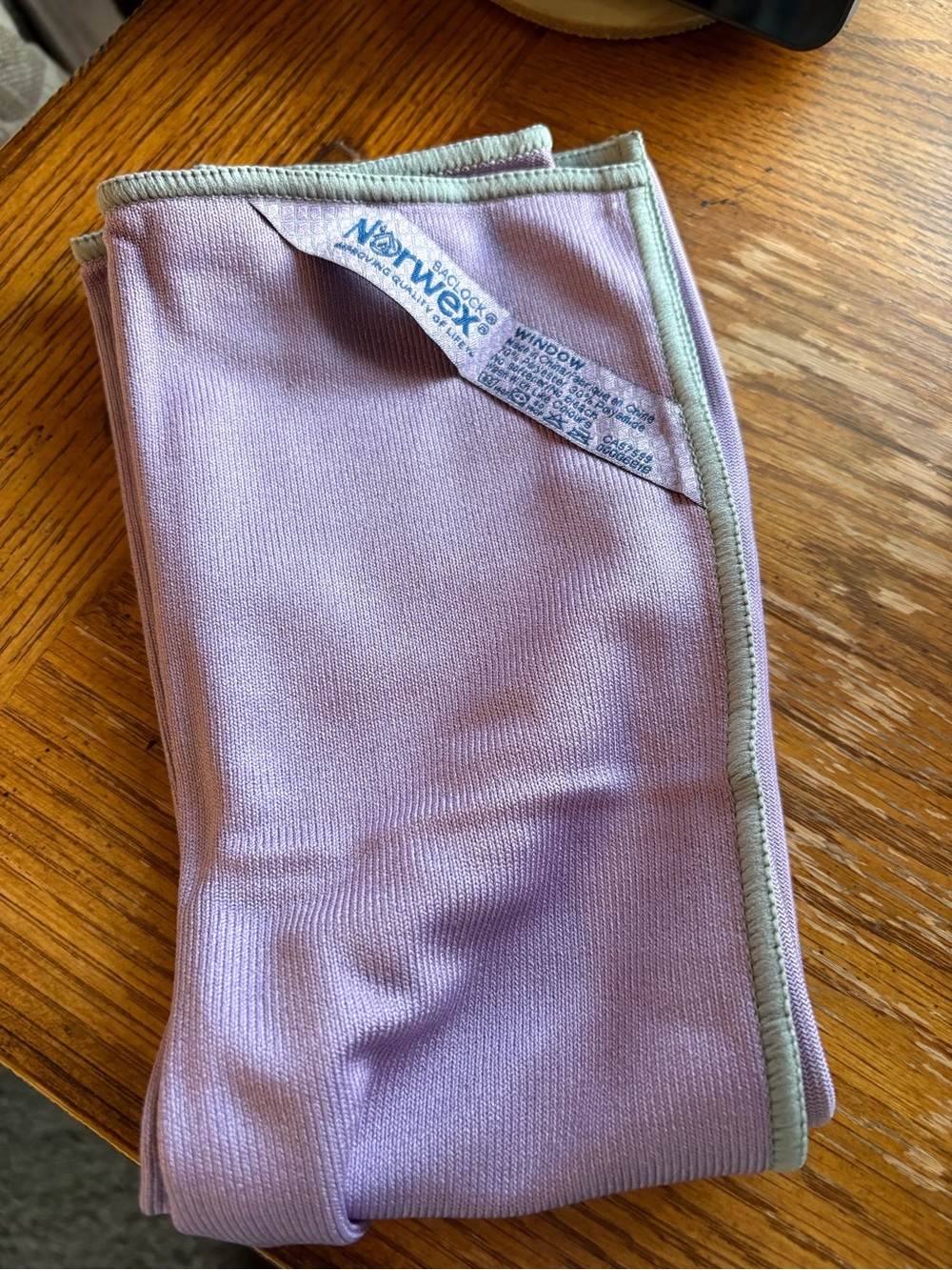 Norwex Lavender Window Cloth NEW